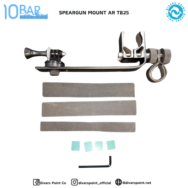 10BAR SPEARGUN MOUNT AR TB25