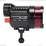 BACKSCATTER HYBRID FLASH UNDERWATER STROBE & VIDEO LIGHT WITH NITECORE BATTERY