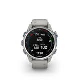 GARMIN DESCENT MK3 – 43MM STAINLESS STEEL WITH FOG GRAY SILICONE BAND