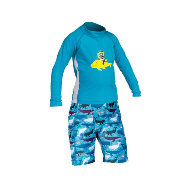 IST DSK-48 + WP-48 KID'S RASHGUARDS WITH SHORTS