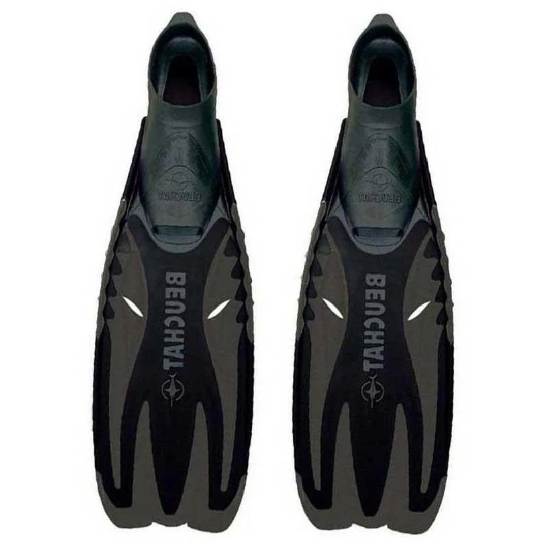 BEUCHAT POWERJET FULL FOOT FINS BLACK 46/47