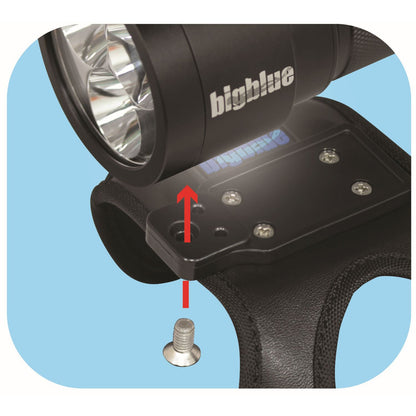 BIGBLUE VTL2900P 2900 LUMEN DUAL BEAM LIGHT - WIDE & NARROW