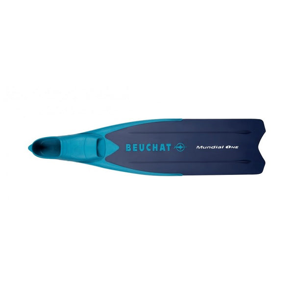 BEUCHAT MUNDIAL ONE ATOLL BLUE LONG FINS