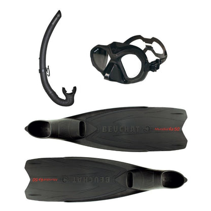 BEUCHAT PMT SET NO LIMIT (Mundial One-50 + Shark Mask + Spy Snorkel SET)