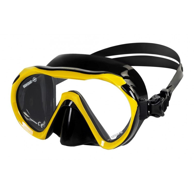 BEUCHAT 1DIVE JUNIOR DIVING MASK YELLOW/BLACK