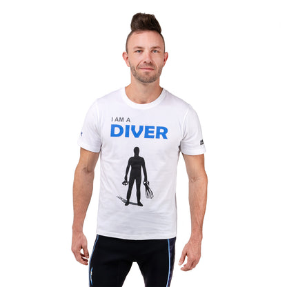 IST BE-205 I AM A DIVER T-SHIRT