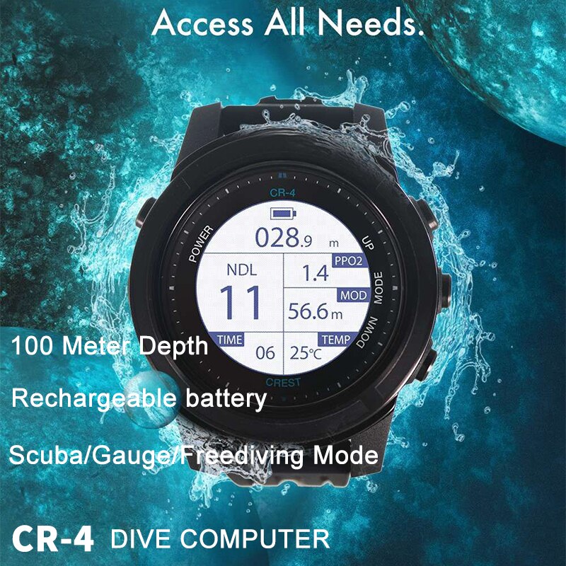 CREST CR-4 DIVE COMPUTER WRIST TYPE