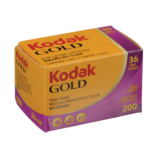 Kodak GOLD 200 Color Negative Film (35mm Roll Film, 36 Exposures)