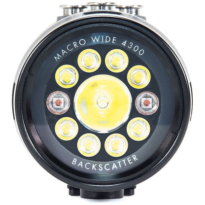 BACKSCATTER MW-4300 MACRO WIDE 4300 UNDERWATER VIDEO LIGHT