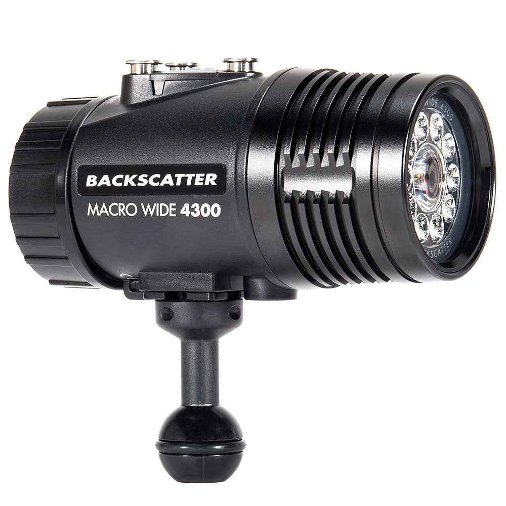 BACKSCATTER MW-4300 MACRO WIDE 4300 UNDERWATER VIDEO LIGHT