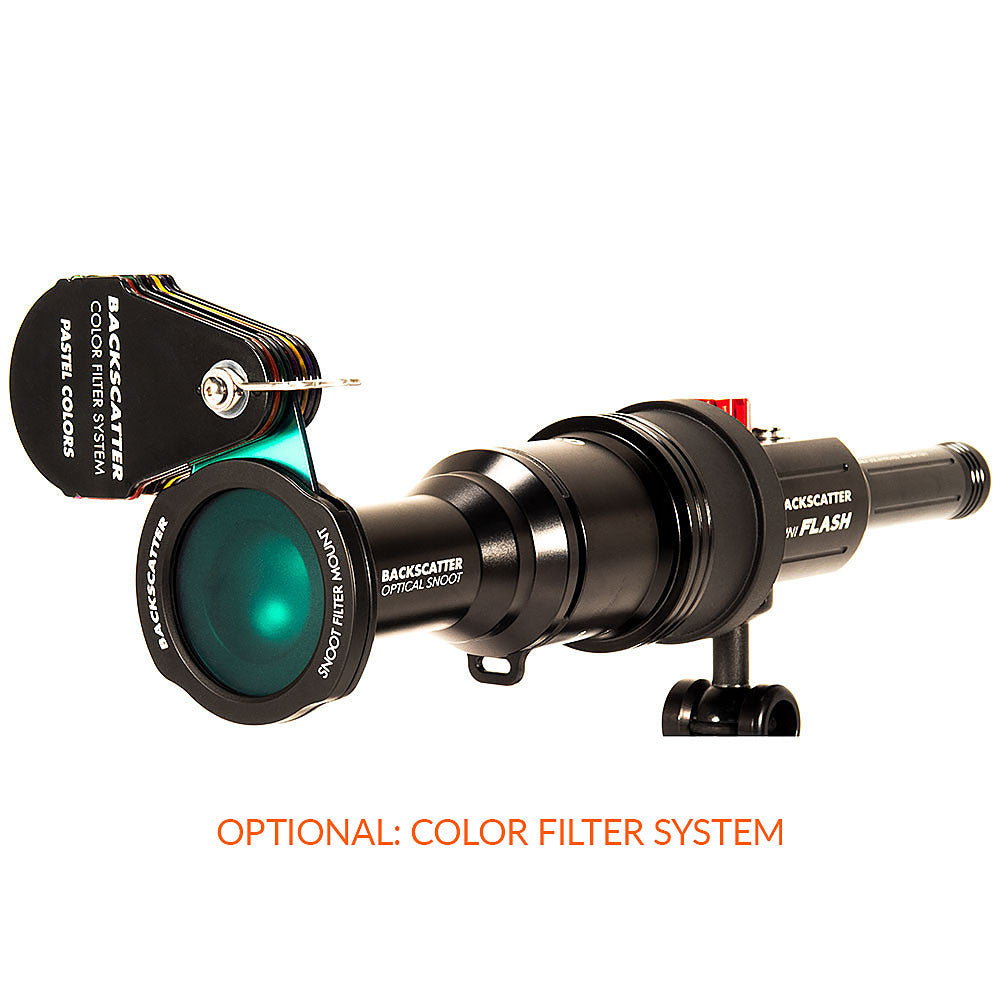 BACKSCATTER MF-2 MINI FLASH2 STROBE & OS-1 OPTICAL SNOOT SET