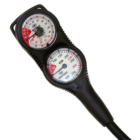 BEUCHAT 2 ELEMENTS GAUGE (DEPTH + PRESSURE GAUGE)