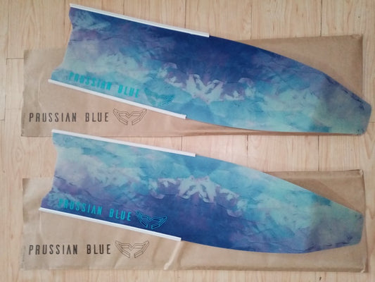 PRUSSIAN BLUE FIBERGLASS FIN BLADE