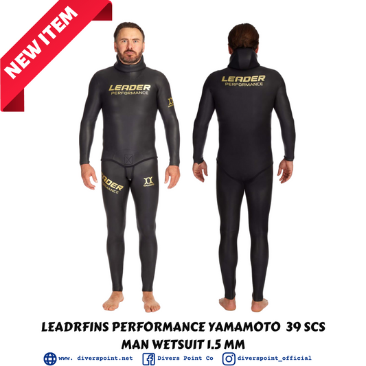 LEADERFINS PERFORMANCE YAMAMOTO 39 SCS 1.5 Mm MAN WETSUIT