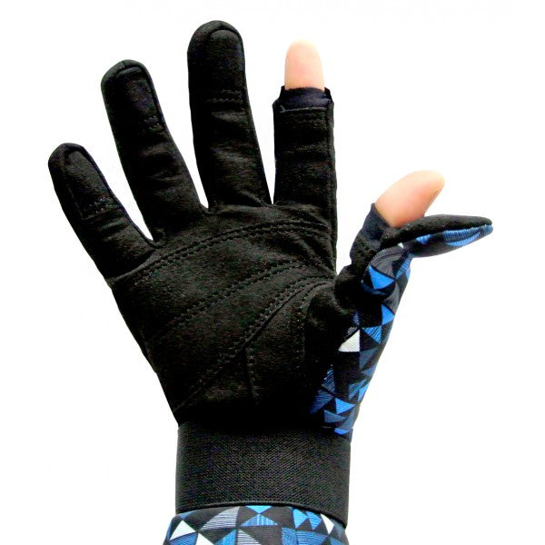 IST GL04 2MM NEOPRENE/AMARA PALM REEF GLOVES BLUE